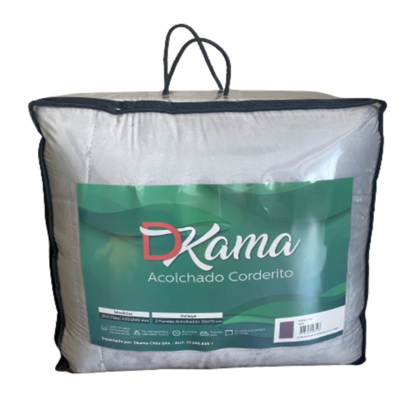 Foto 4 | Colcha Sherpa Chipror, 1 1/2, Gris, 160 X 230 Cm, Más Almohada - Venta Internacional.