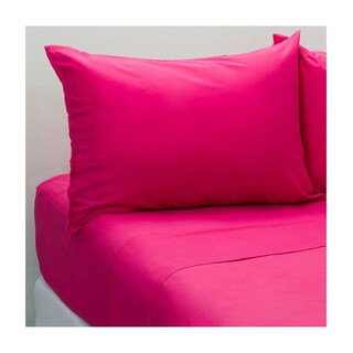 Foto 2 | Juego De Sábanas Okaeri De 200 Hilos, 4 Piezas, Rosa, 2 Asientos - Venta Internacional.