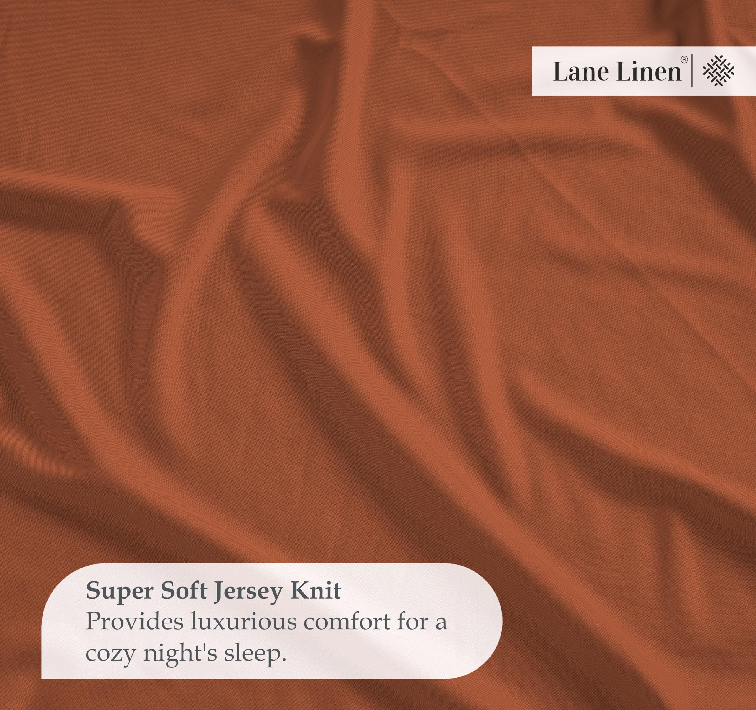 Foto 6 | Sábana Bajera Lane Linen Lane Linen De Microfibra Totalmente Oxidada - Venta Internacional.