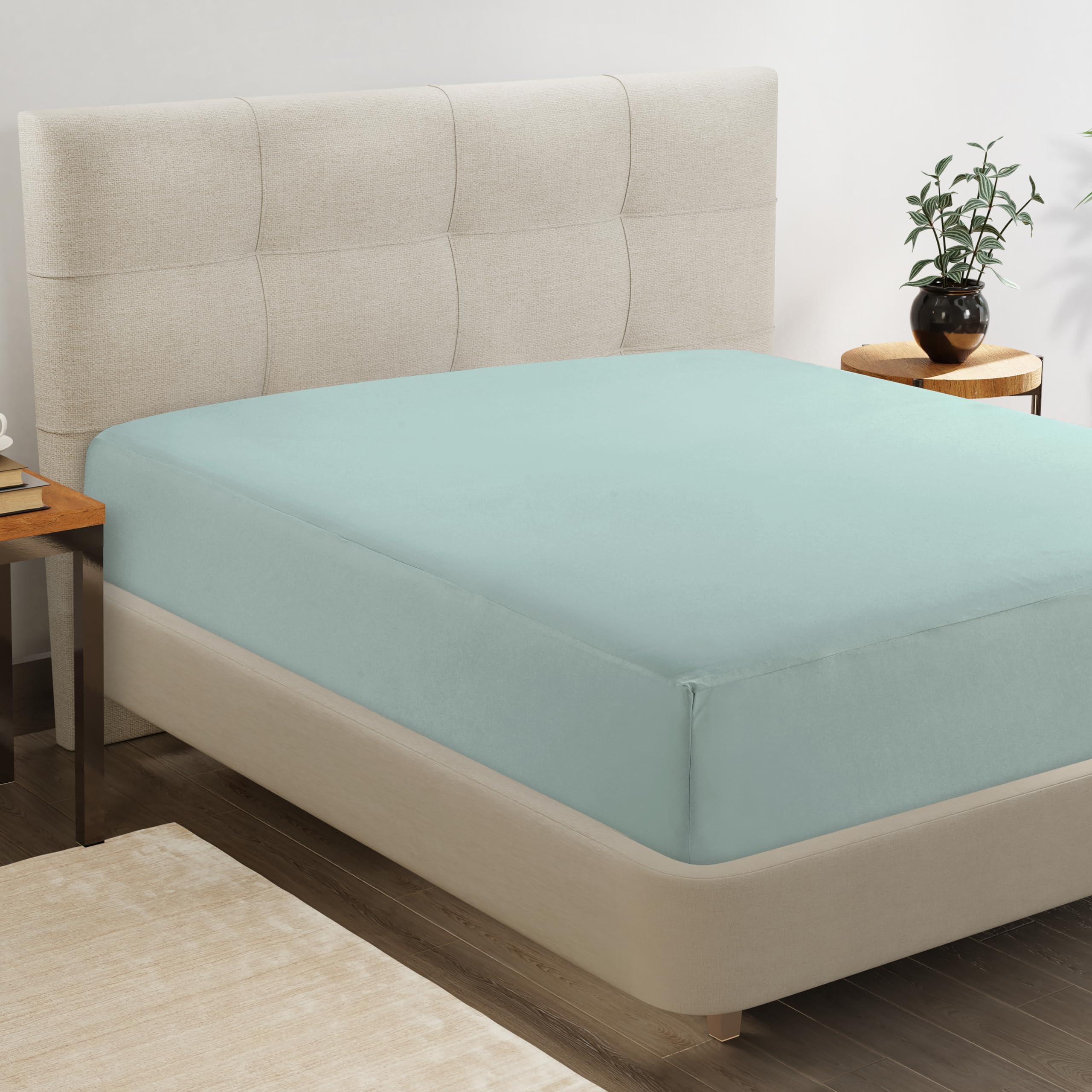 Foto 1 | Sábana Bajera Ajustable Lane Linen Lane Linen Twin Xl, Elástica En 4 Direcciones - Venta Internacional.