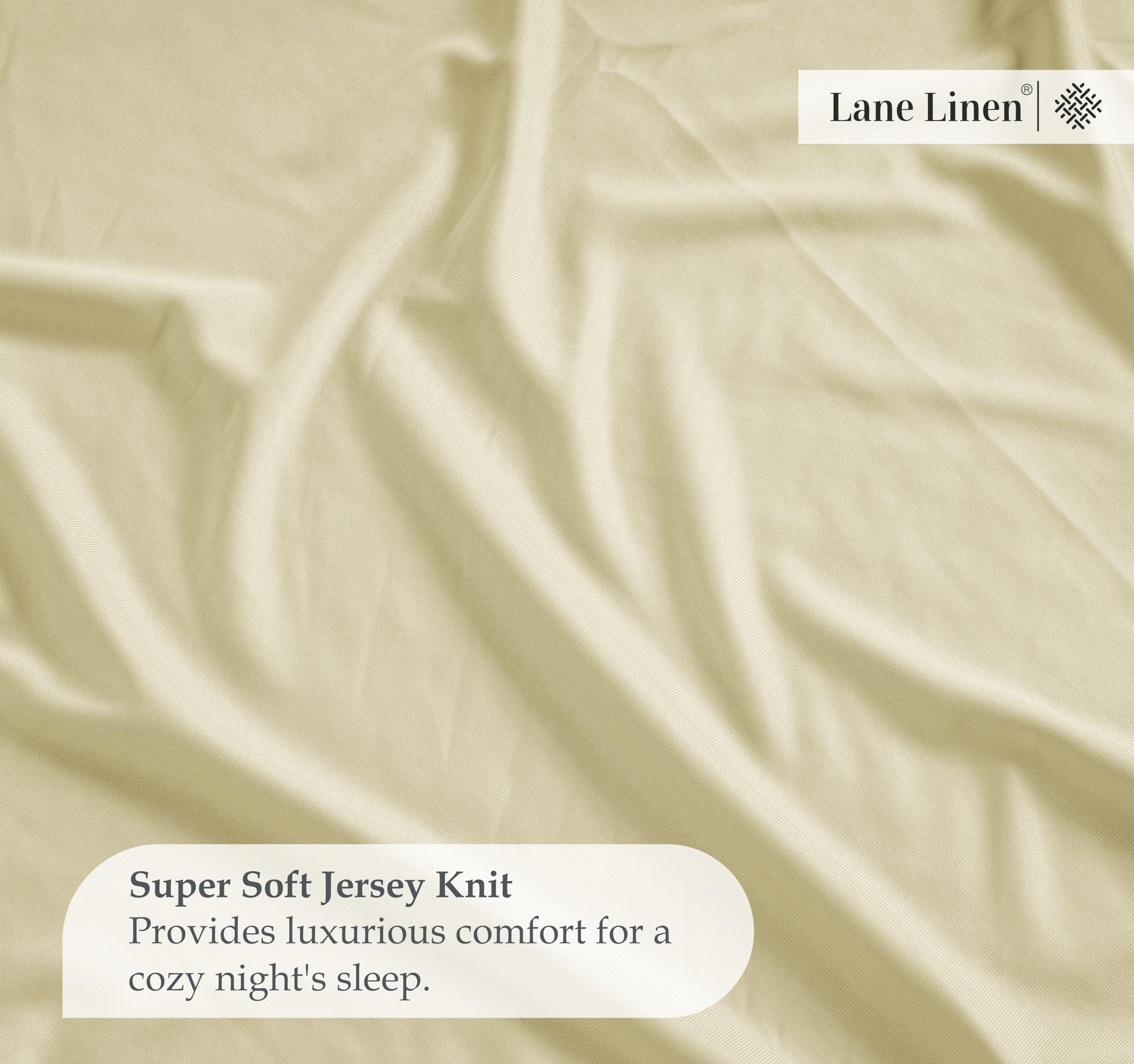 Foto 7 pulgar | Sábana Bajera Lane Linen Lane Linen Queen Vanilla De Microfibra - Venta Internacional.