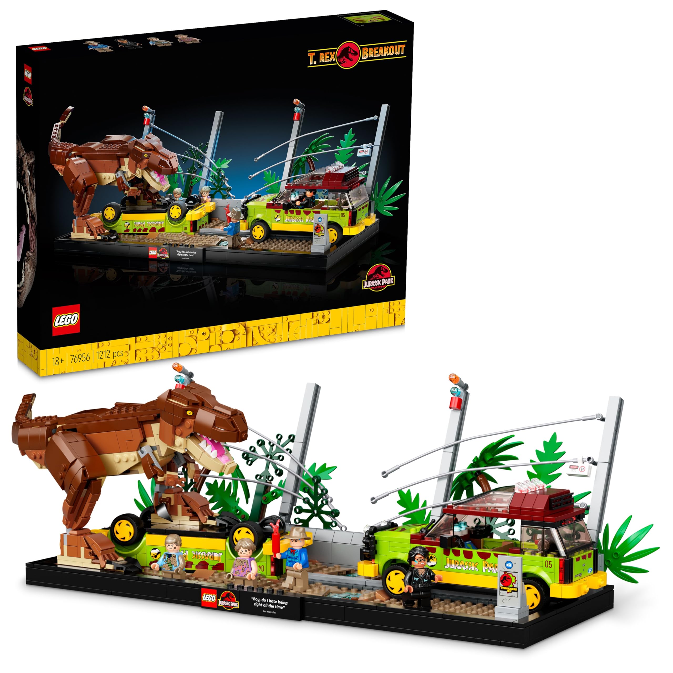Foto 2 pulgar | Kit de Construcción Lego Jurassic World T. Rex Breakout 76956 - Venta Internacional