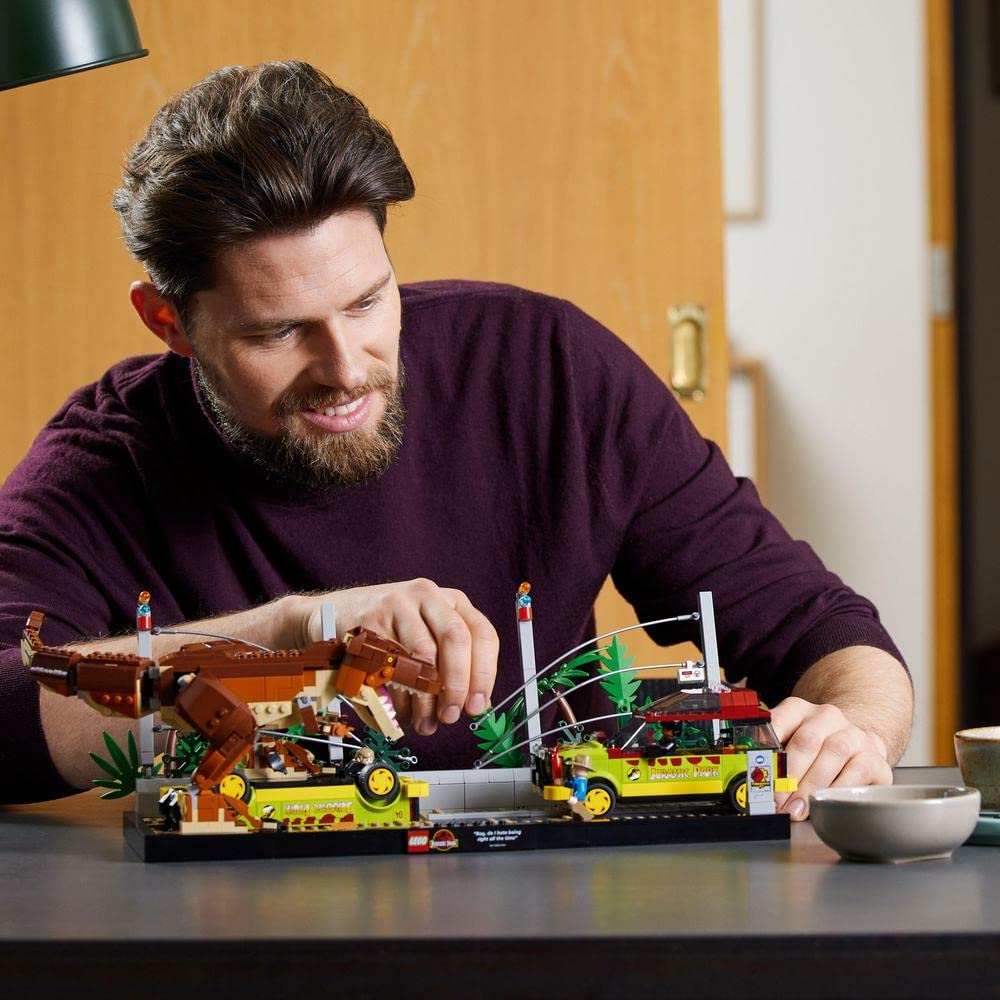 Foto 2 | Kit de Construcción Lego Jurassic World T. Rex Breakout 76956 - Venta Internacional