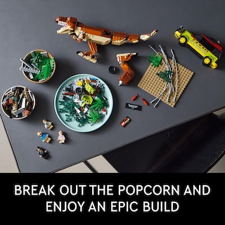 Foto 5 | Kit de Construcción Lego Jurassic World T. Rex Breakout 76956 - Venta Internacional