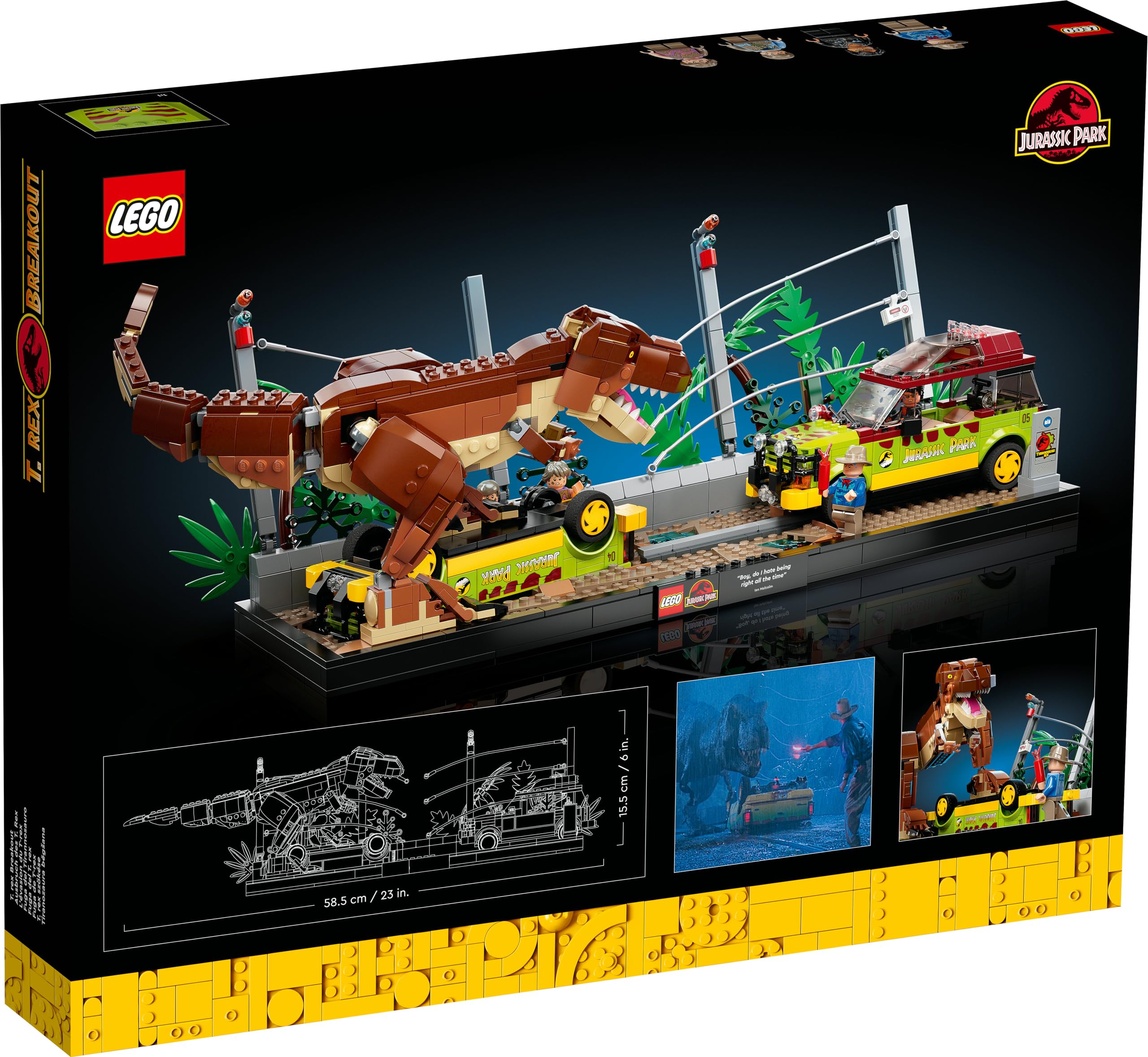 Foto 8 pulgar | Kit de Construcción Lego Jurassic World T. Rex Breakout 76956 - Venta Internacional