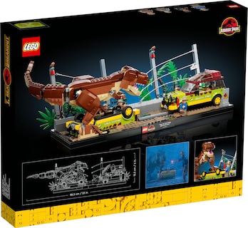 Foto 7 | Kit de Construcción Lego Jurassic World T. Rex Breakout 76956 - Venta Internacional