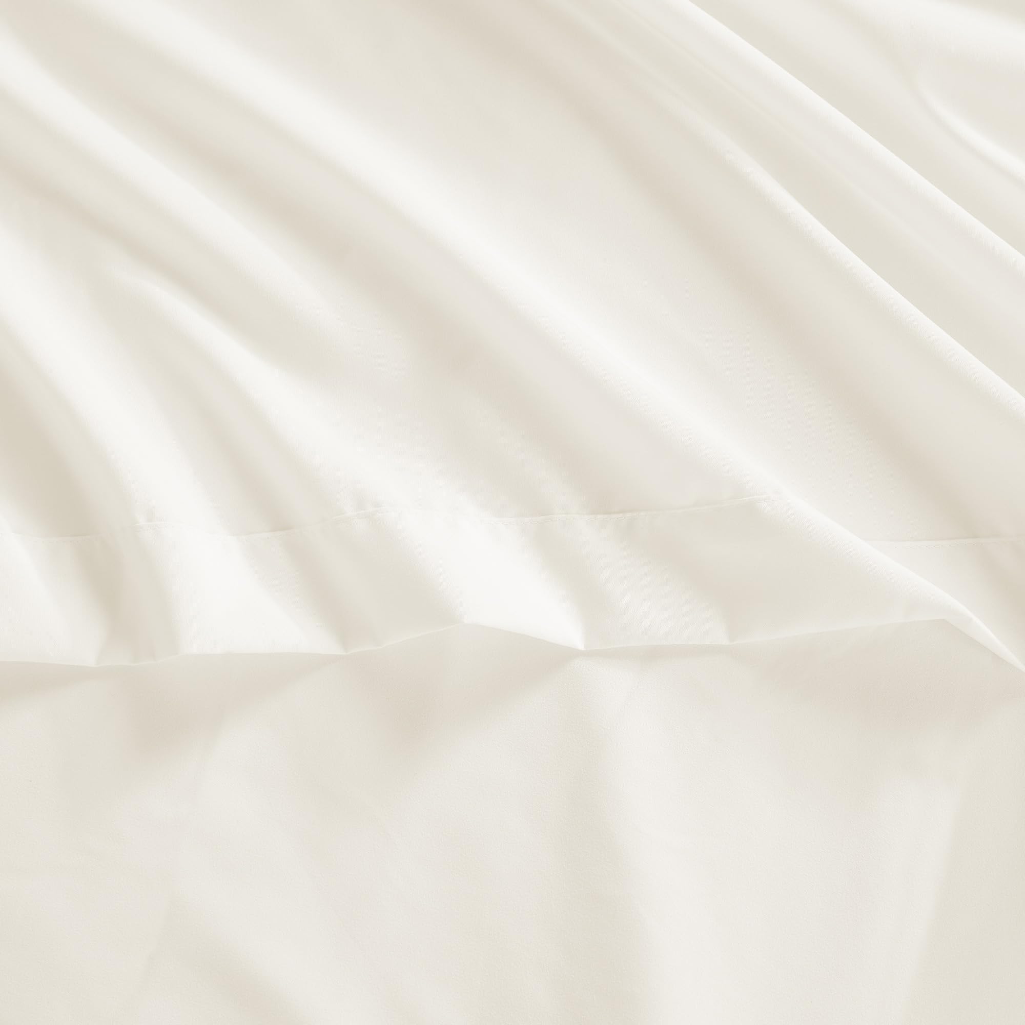 Foto 3 pulgar | Sábana Plana Sweet Home Collection Ultra Soft Twin Ivory - Venta Internacional.