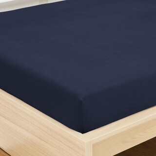 Foto 4 | Sábana Bajera Ajustable Sweet Home Collection Twin Xl De Microfibra Azul Marino - Venta Internacional.