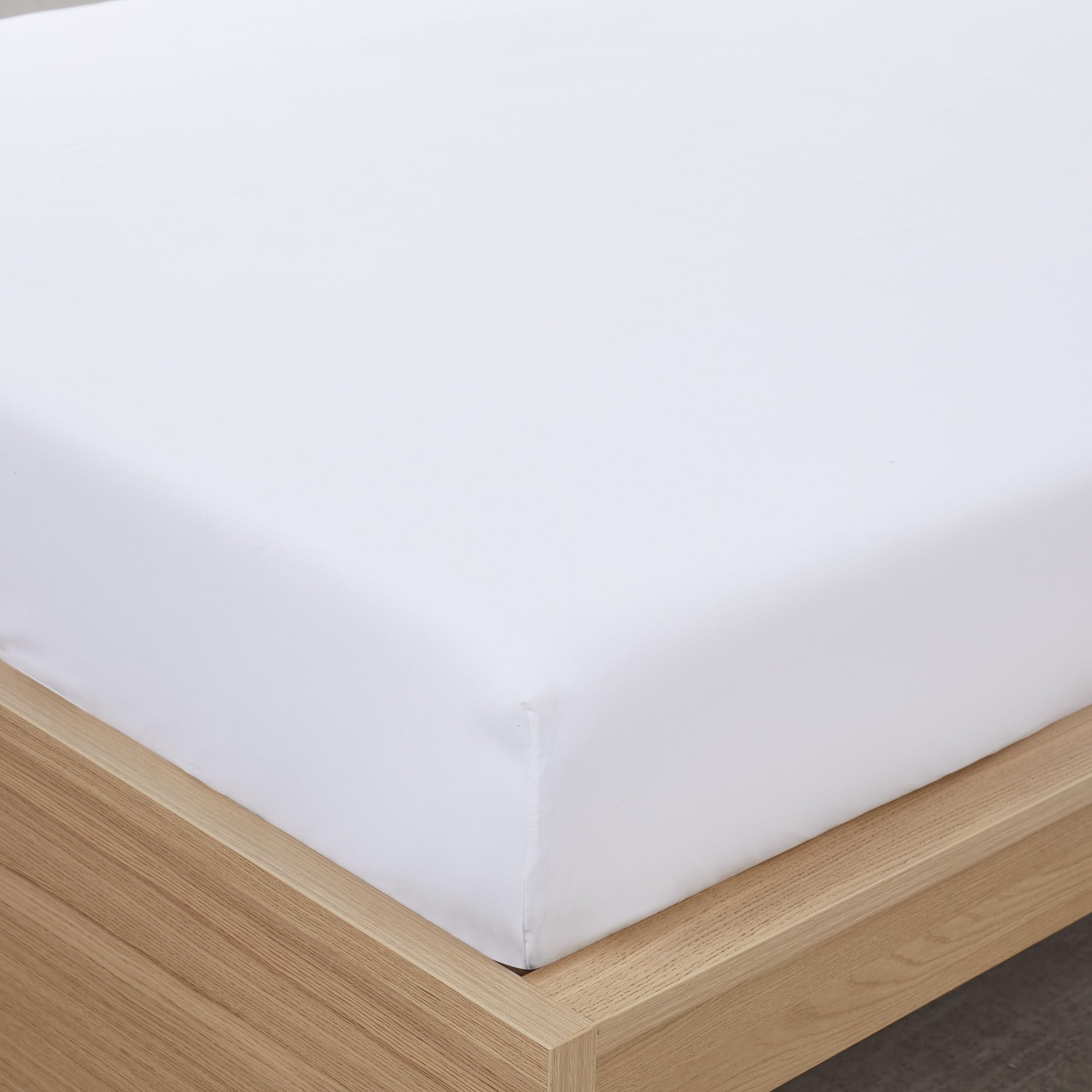 Foto 4 | Sábana Bajera Ajustable De La Colección Sweet Home, Tamaño King, Color Blanco - Venta Internacional.