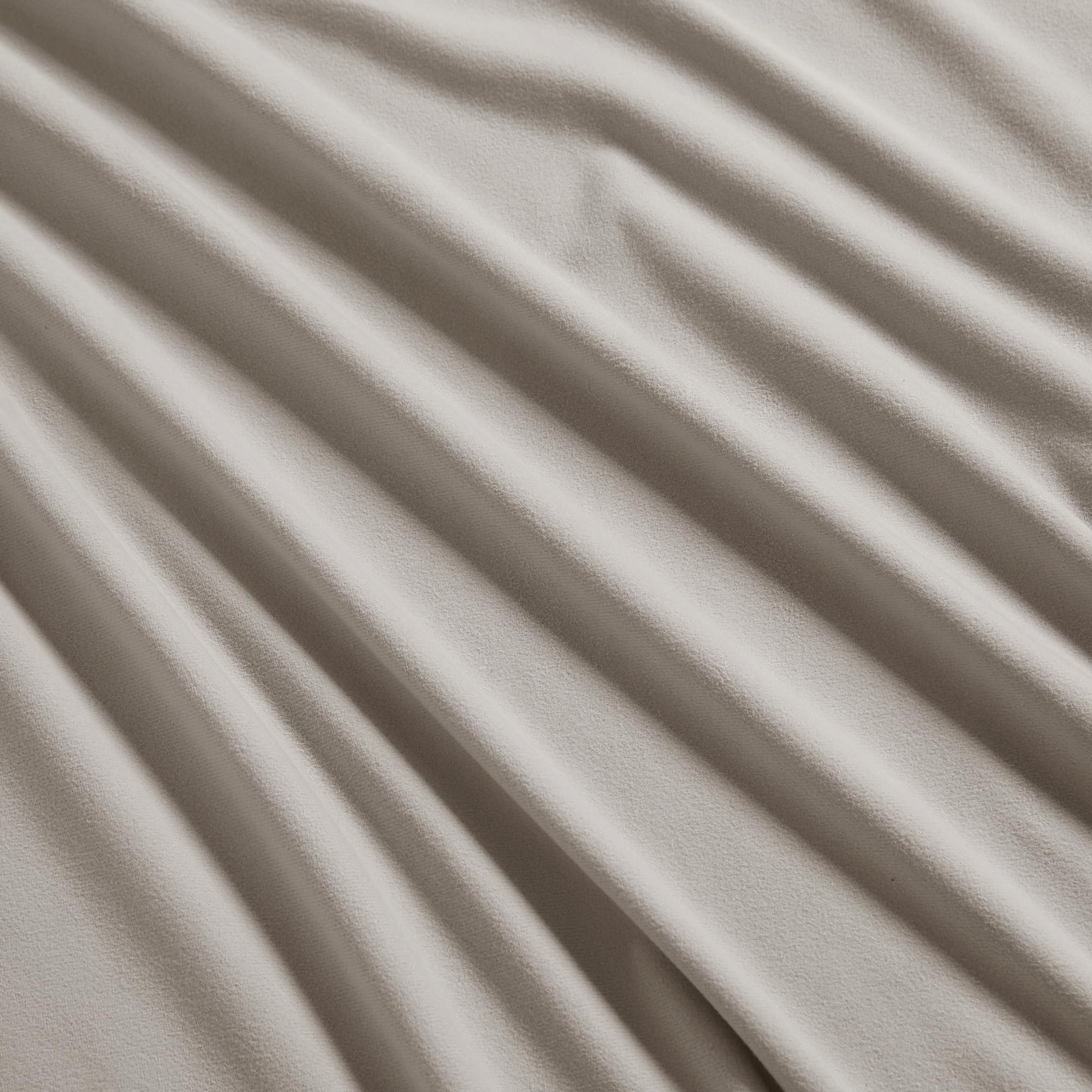 Foto 4 pulgar | Sábana Bajera Ajustable De Franela Sweet Home Collection Queen Beige - Venta Internacional.