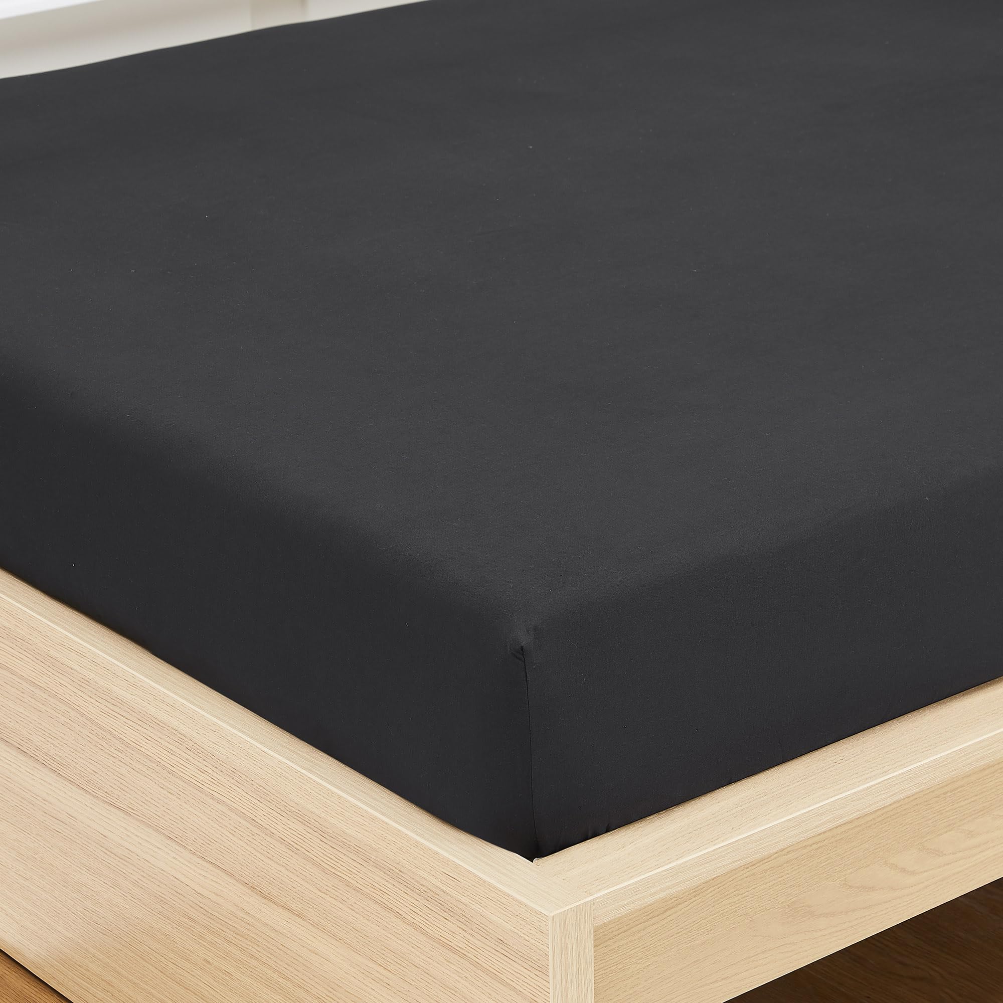 Foto 4 | Sábana Bajera Ajustable Sweet Home Collection Twin Xl Negra - Venta Internacional.