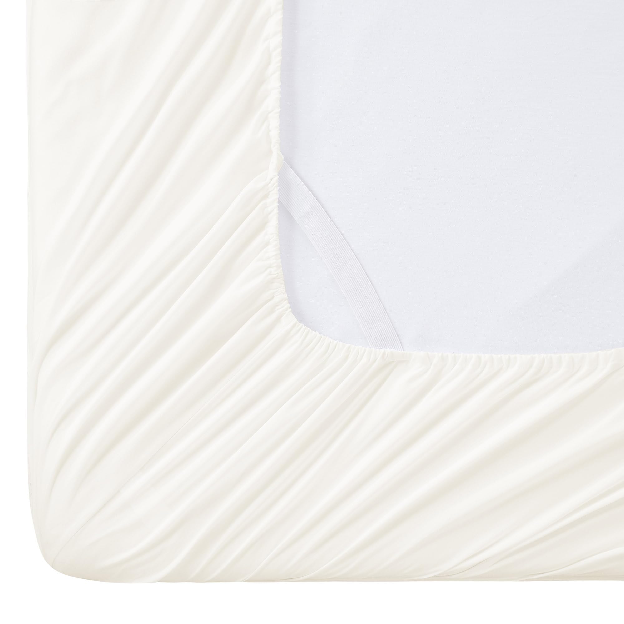 Foto 6 pulgar | Sábana Bajera Ajustable Sweet Home Collection Twin Ivory De Microfibra - Venta Internacional.