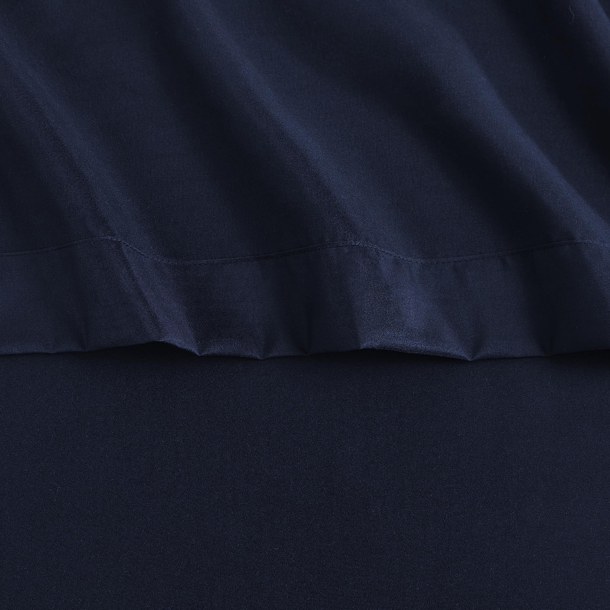 Foto 2 | Sábana Plana Sweet Home Collection King Size, Color Azul Marino - Venta Internacional.