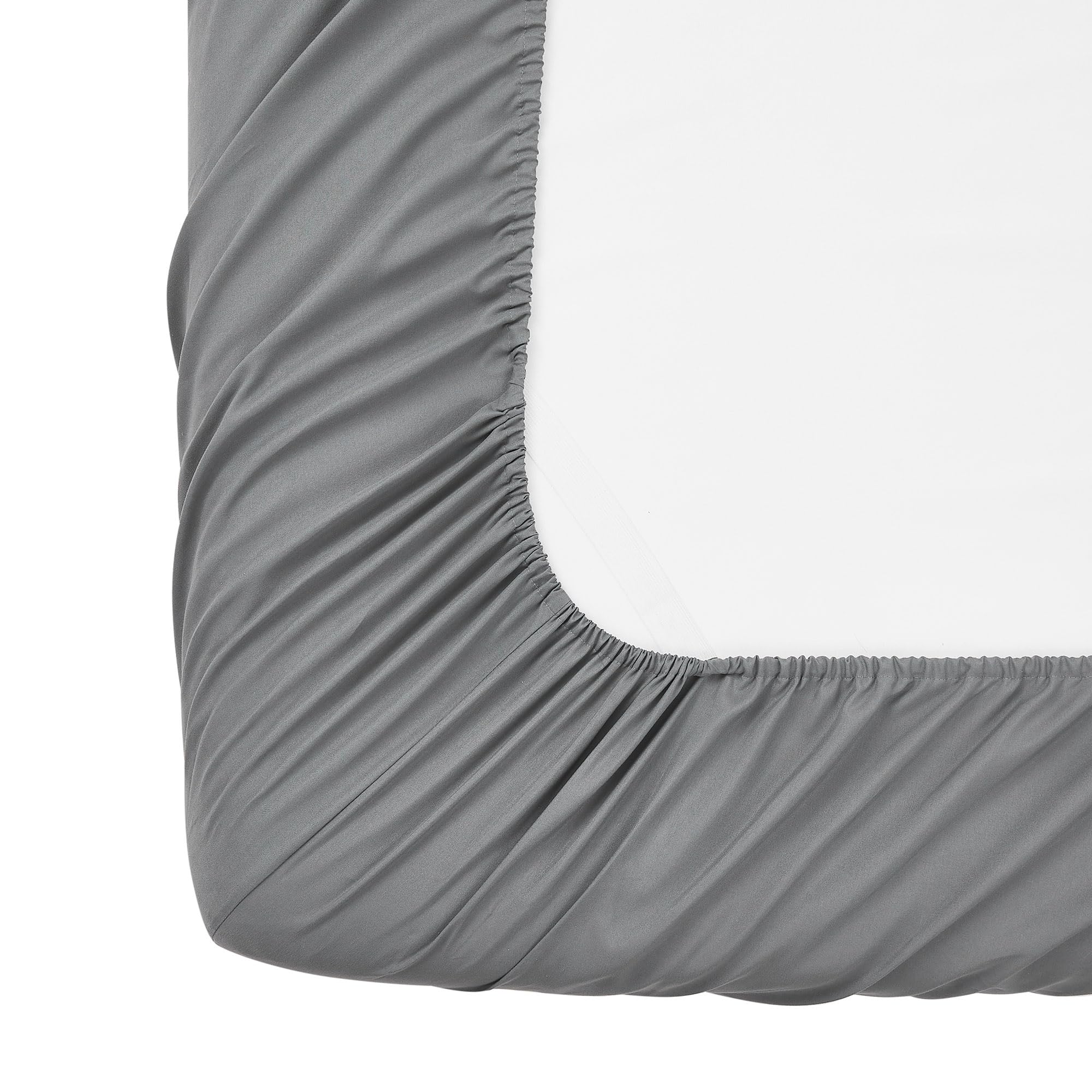 Foto 6 pulgar | Sábana Bajera Ajustable Sweet Home Collection Twin Grey De Microfibra - Venta Internacional.