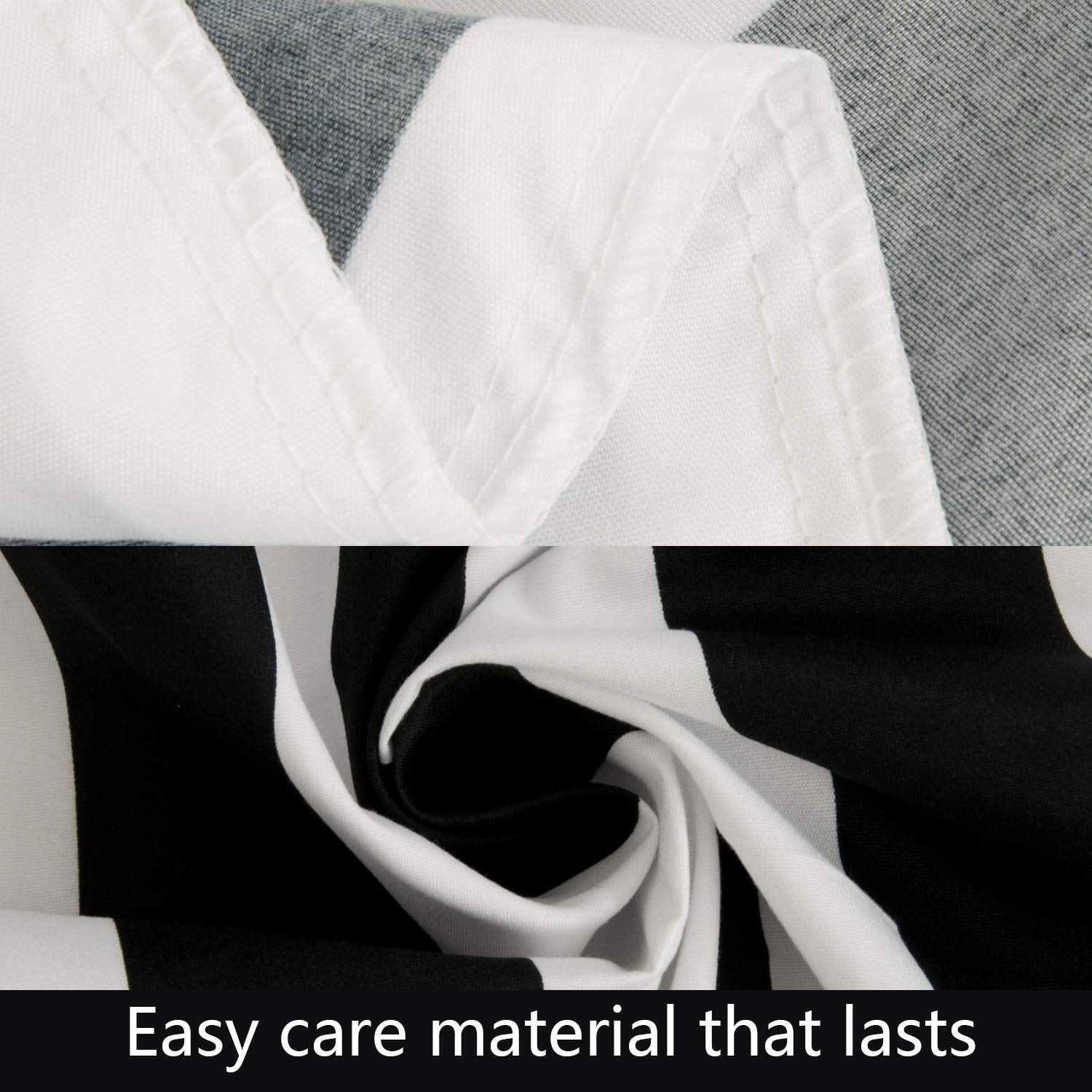 Foto 4 pulgar | Sábana Bajera Ajustable Ntbay de Microfibra Cepillada Twin XL Negro con Blanco - Venta Internacional