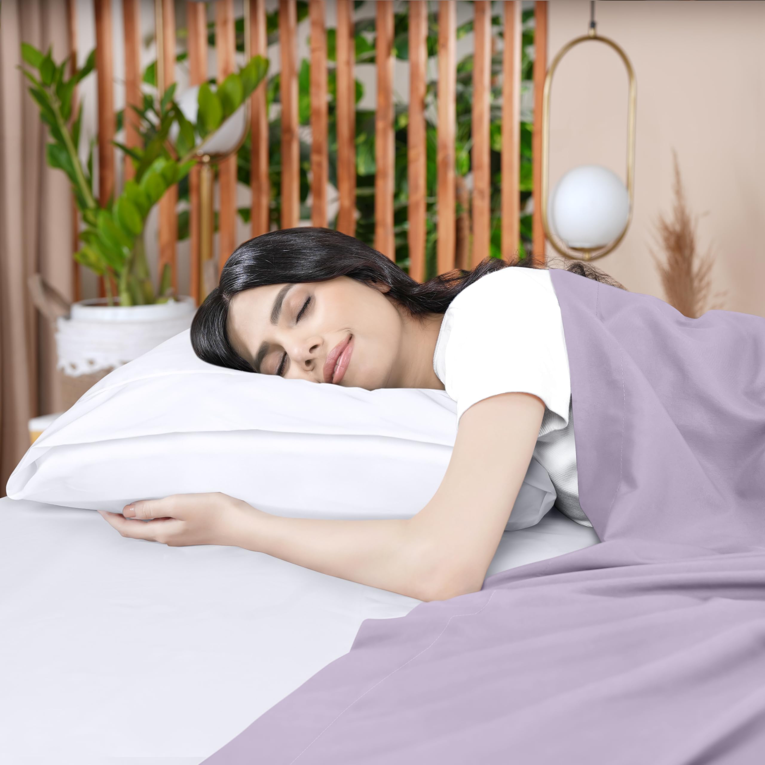 Foto 6 pulgar | Sábana Plana Utopia Bedding Queen Lavender De Microfibra Suave - Venta Internacional.