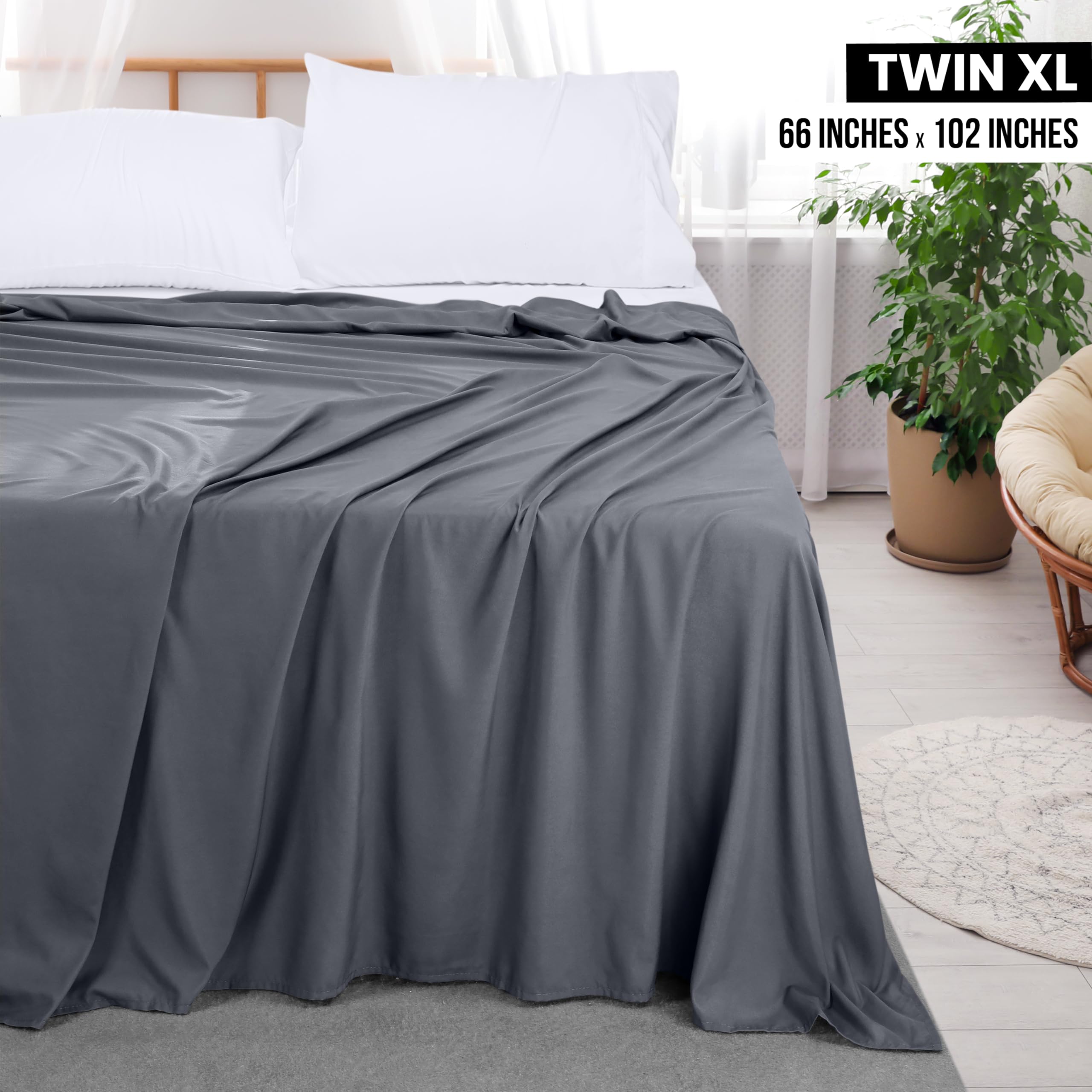 Foto 3 pulgar | Flat Sheets Utopia - Juego De Ropa De Cama (6 Unidades, Microfibra Cepillada) - Venta Internacional.