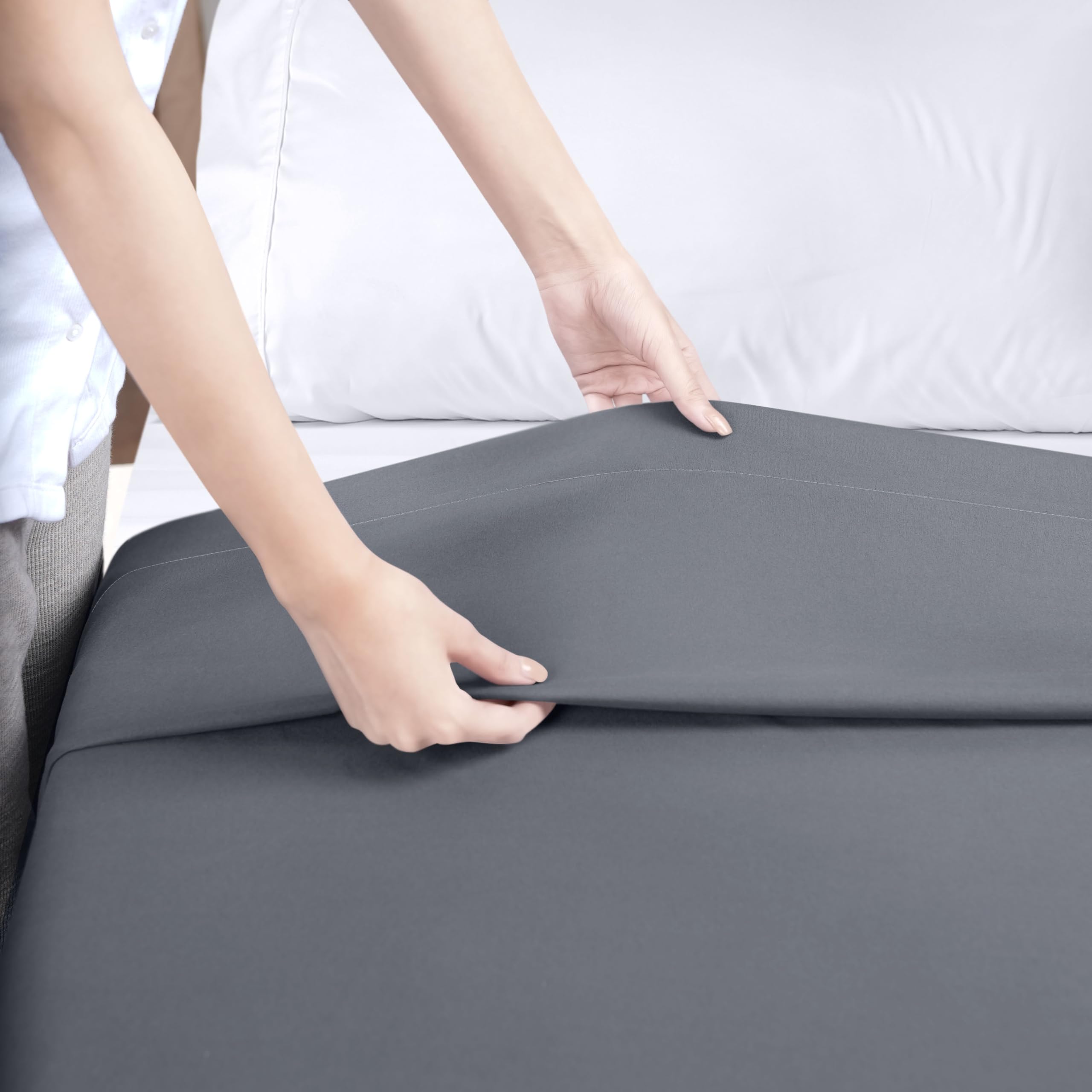 Foto 8 pulgar | Flat Sheets Utopia - Juego De Ropa De Cama (6 Unidades, Microfibra Cepillada) - Venta Internacional.