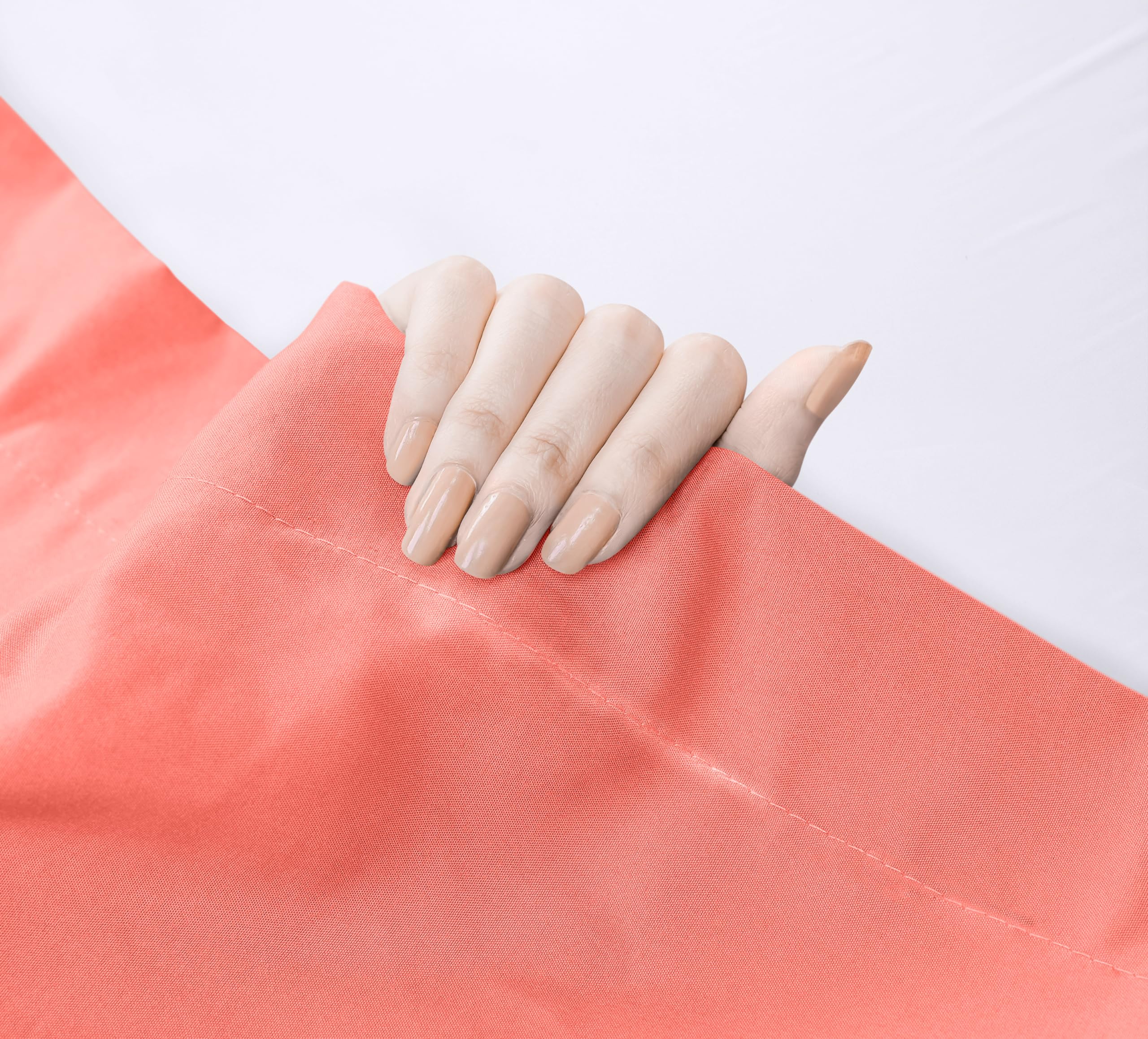 Foto 5 pulgar | Sábana Plana Utopia Bedding Queen Coral, Suave Microfibra Cepillada - Venta Internacional.