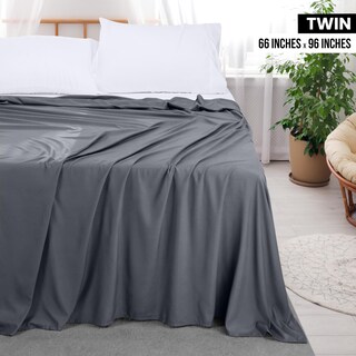 Foto 2 | Flat Sheets Utopia - Juego De Ropa De Cama (6 Unidades, Microfibra Cepillada) - Venta Internacional.