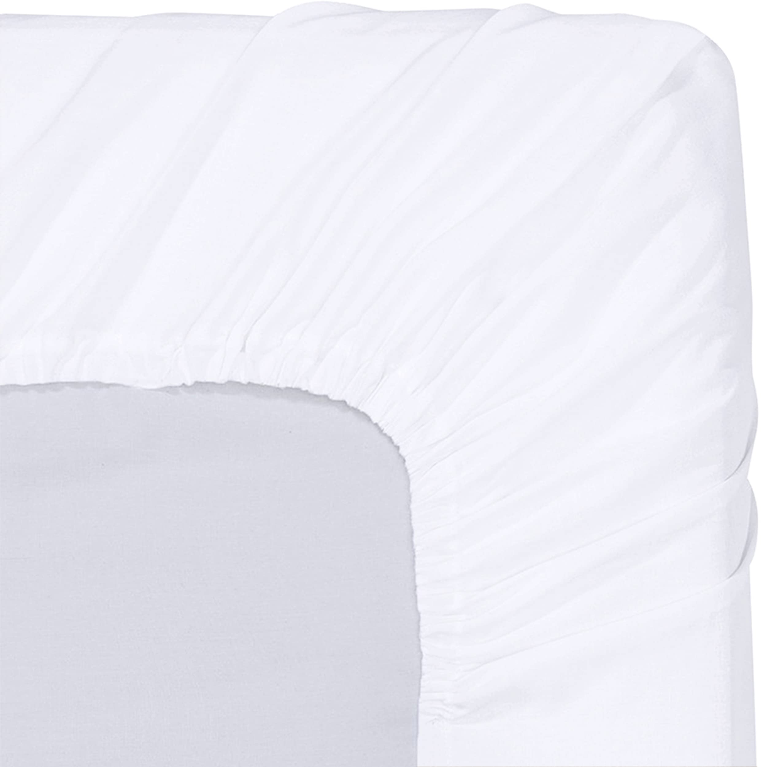Foto 4 pulgar | Sábanas Ajustables Utopia Bedding Twin Xl, Paquete De 6 Unidades, Microfibra Blanca - Venta Internacional.