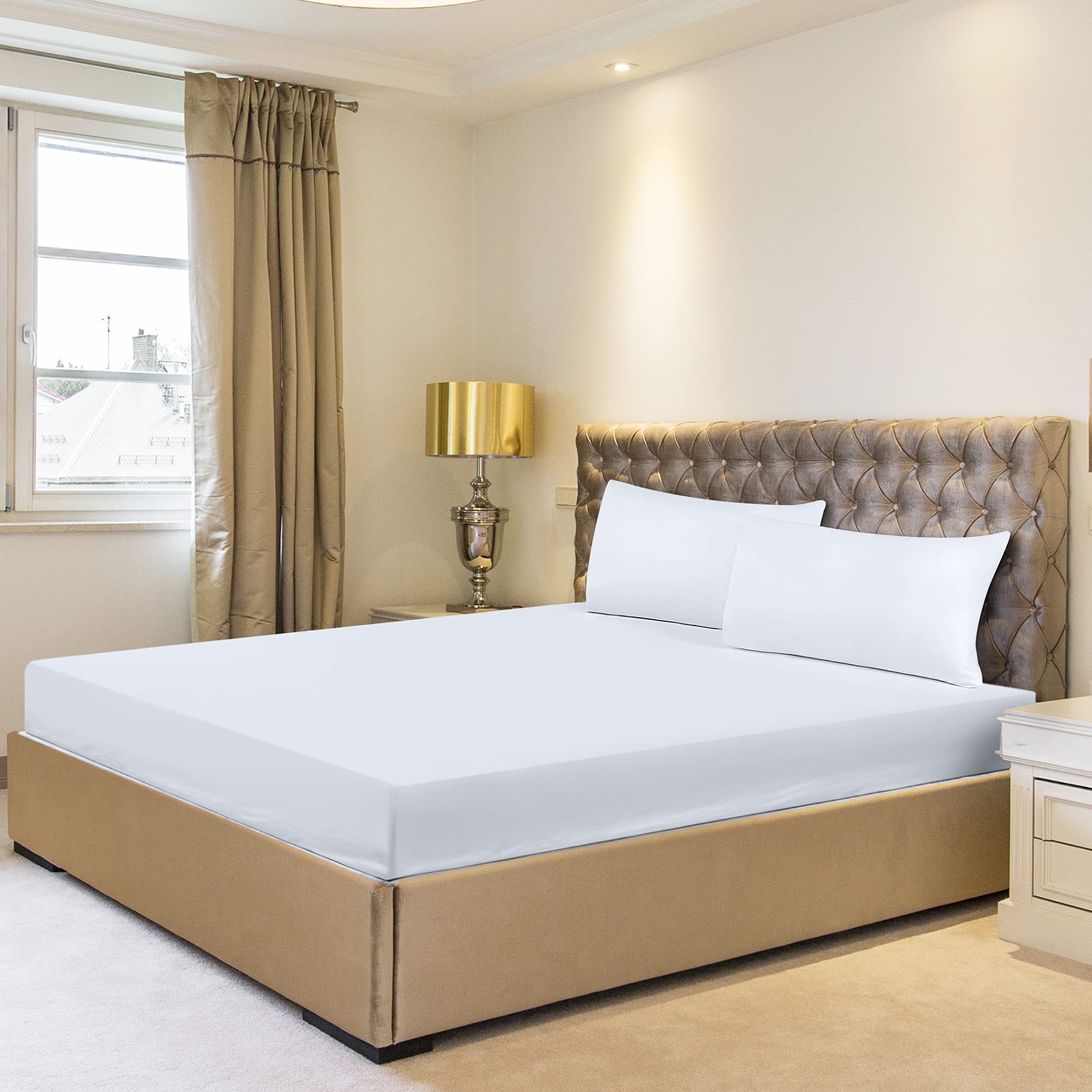 Foto 5 pulgar | Sábanas Ajustables Utopia Bedding Twin Xl, Paquete De 6 Unidades, Microfibra Blanca - Venta Internacional.