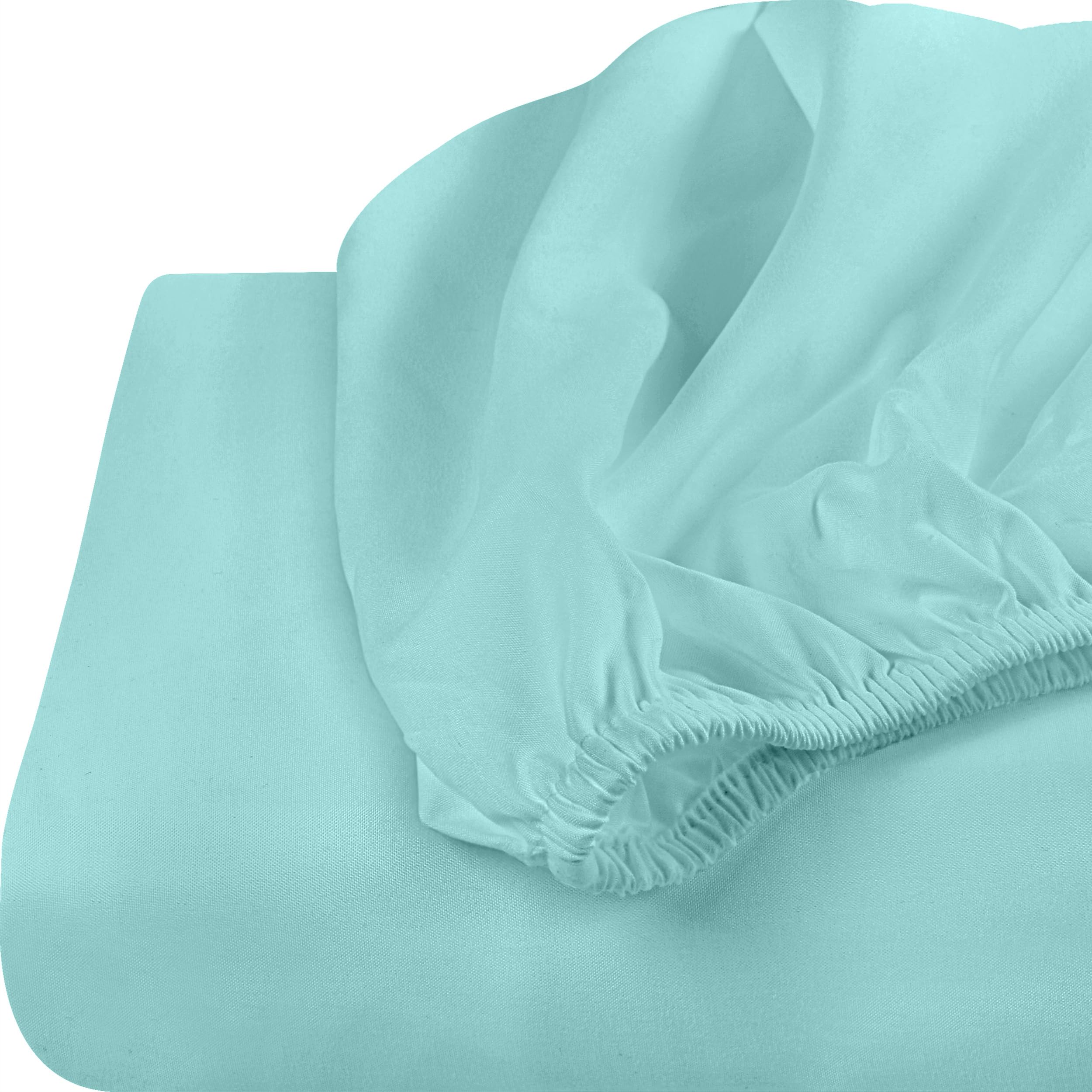 Foto 6 pulgar | Sábanas Ajustables Utopia Bedding, Paquete De 6 Unidades, Microfibra Suave, Spa, Azul - Venta Internacional.