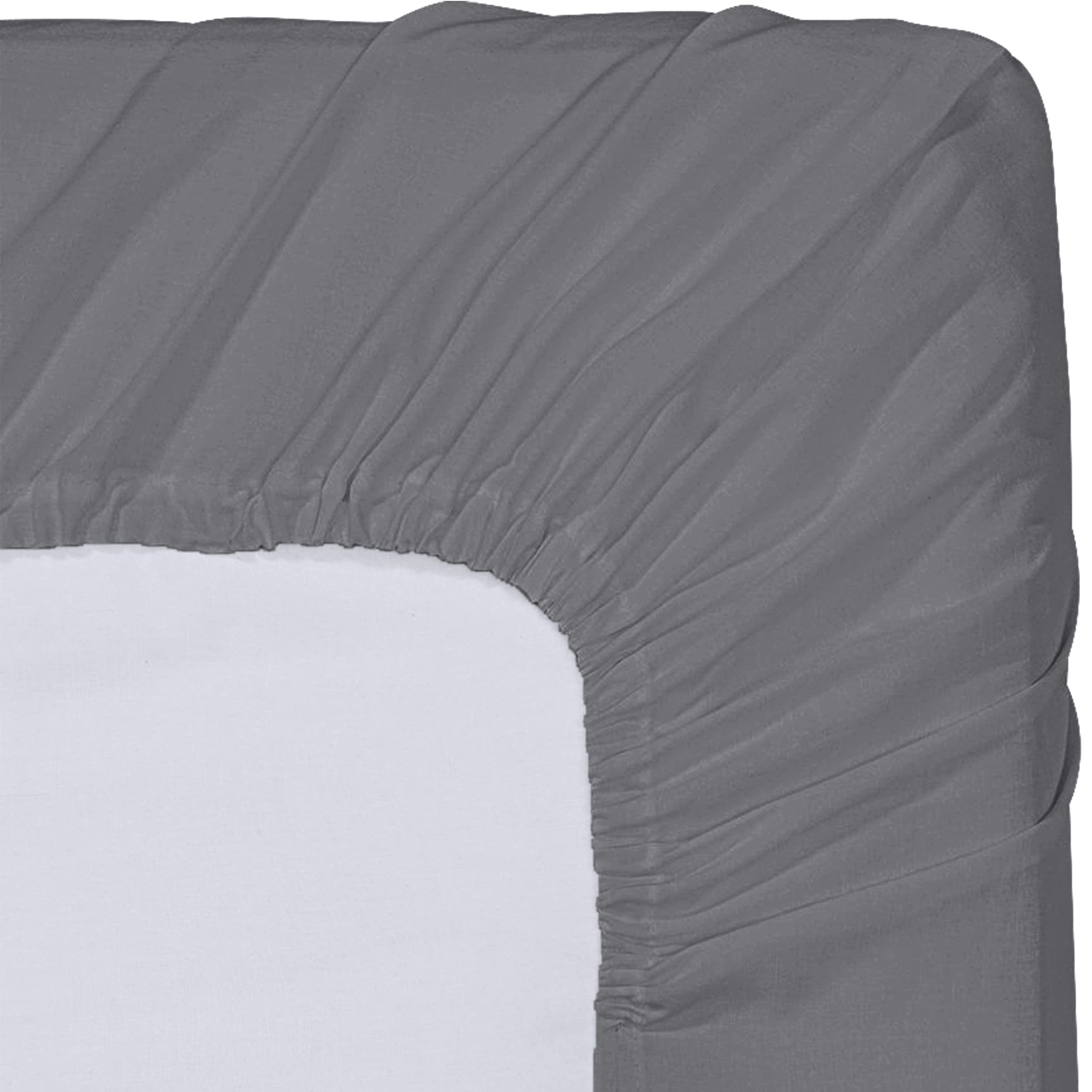 Foto 7 pulgar | Sábanas Ajustables Utopia Bedding Twin Xl, Paquete De 6 Unidades, Microfibra Gris - Venta Internacional.