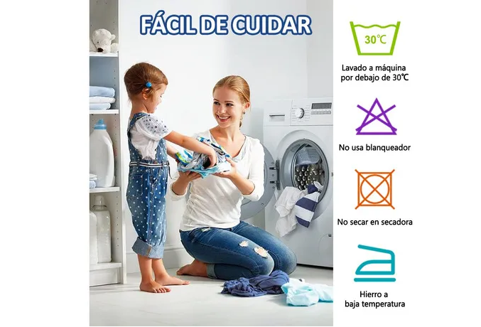 Foto 5 pulgar | Juego Xtellar Sábanas Matrimonial Infantil 4pz Supersuave Anti-ácaros Color Amarillo Claro