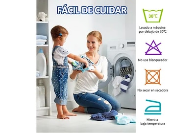 Foto 4 | Juego Xtellar Sábanas Matrimonial Infantil 4pz Supersuave Anti-ácaros Color Amarillo Claro
