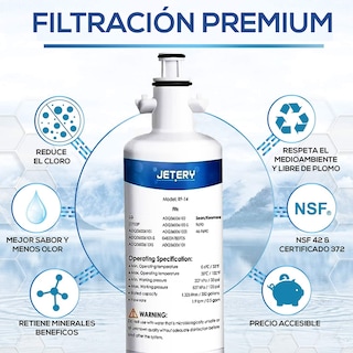 Foto 2 | Filtro Generico para Refrigerador Lg Lt700p color Blanco