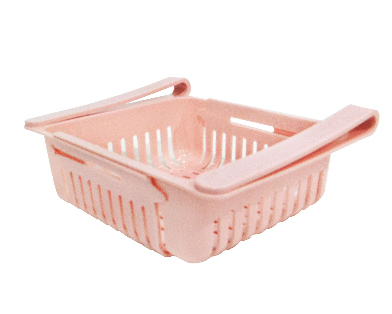 Canasta para Refrigerador Good & Good de 20.5x7.6x16.4cm Rosa