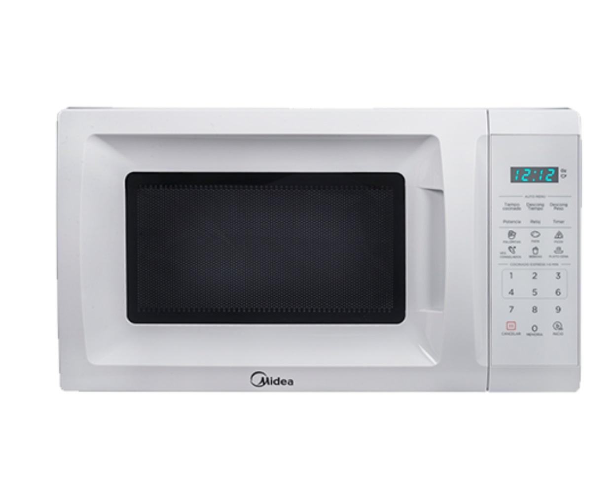 Horno De Microondas 0.7p³/21l Blanco 1050 Watts Midea