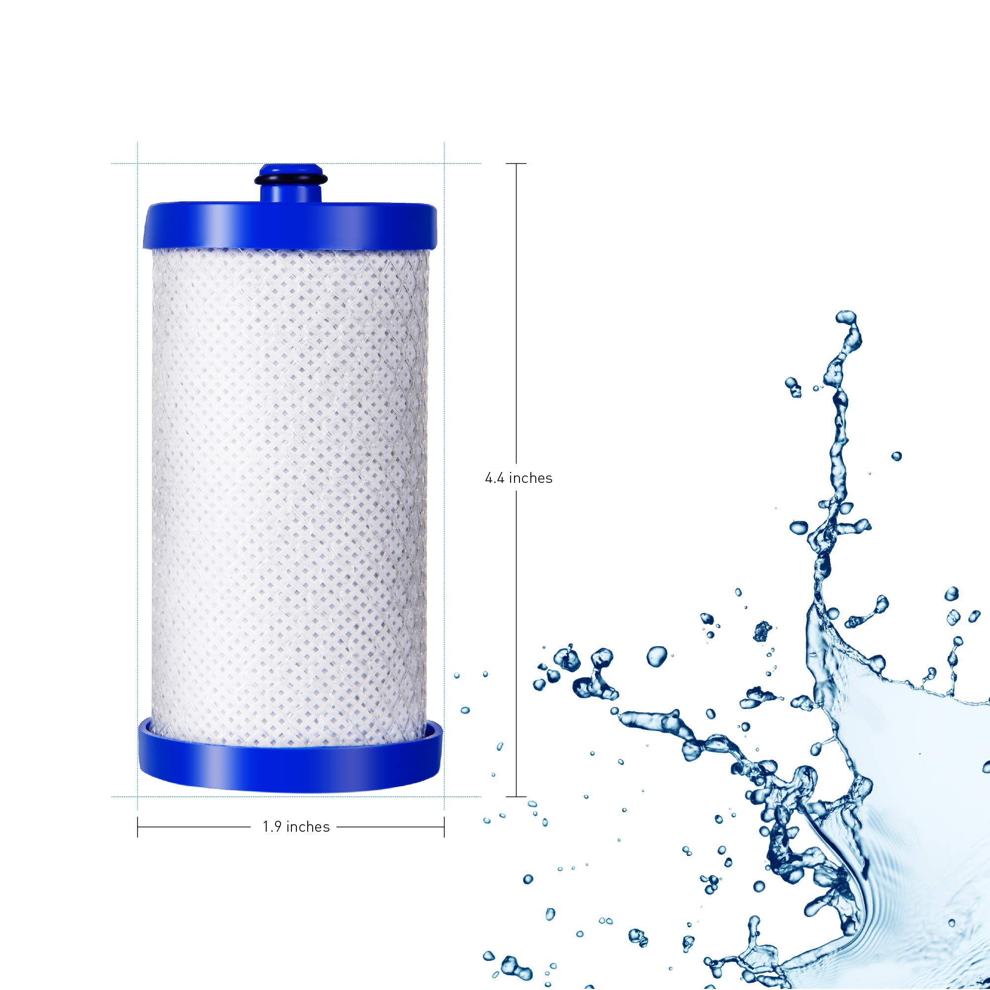 Foto 5 pulgar | Filtro De Agua Amazon Basics Frigidaire Wf1cb Refrigerator - Venta Internacional.