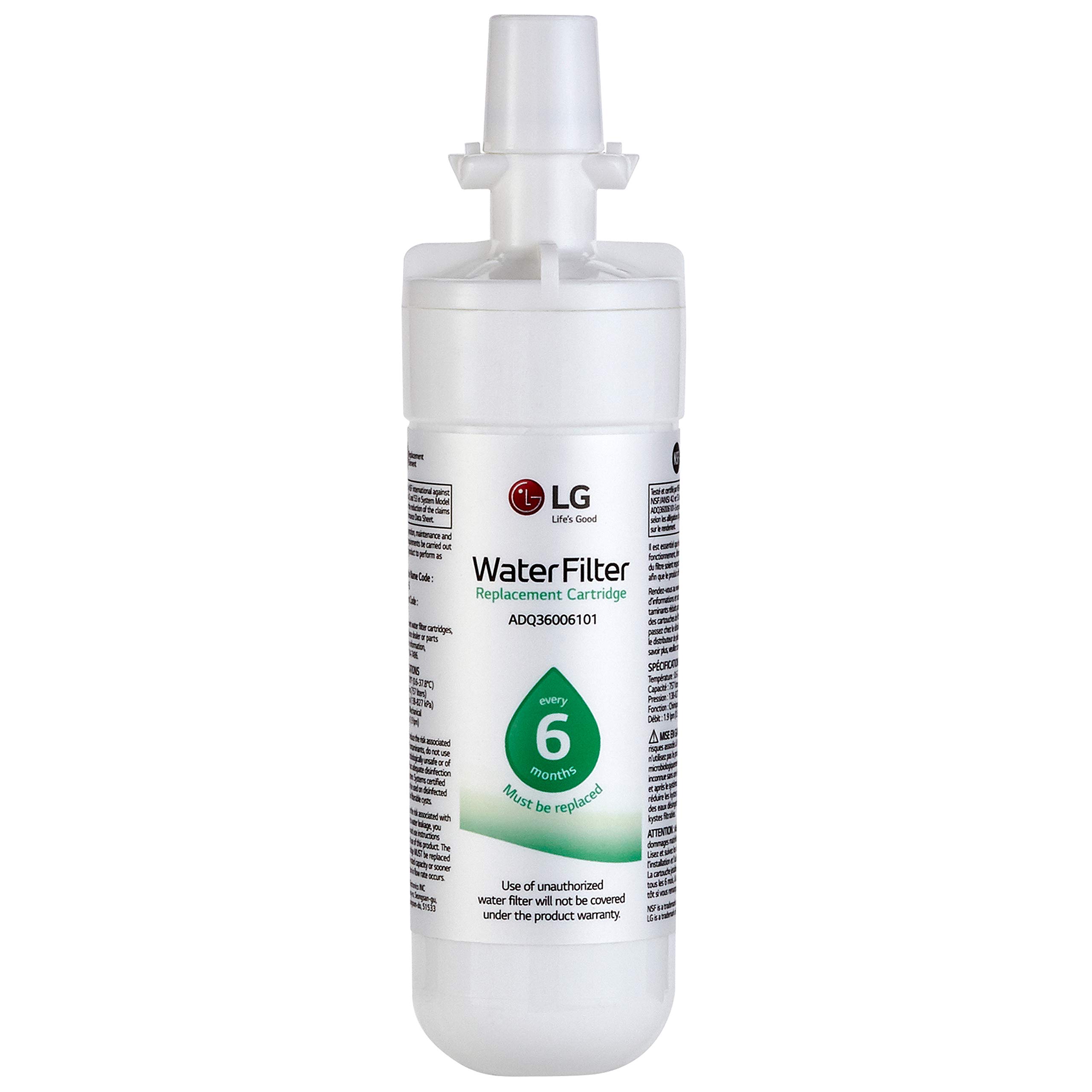 Foto 2 pulgar | Filtro de Agua para Refrigerador LG LT700P 6 Meses 750 L - Venta Internacional