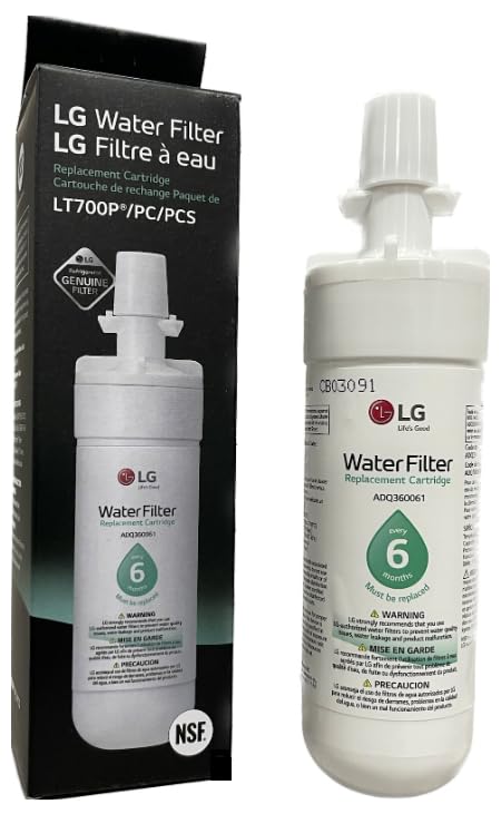 Foto 3 pulgar | Filtro de Agua para Refrigerador LG LT700P 6 Meses 750 L - Venta Internacional