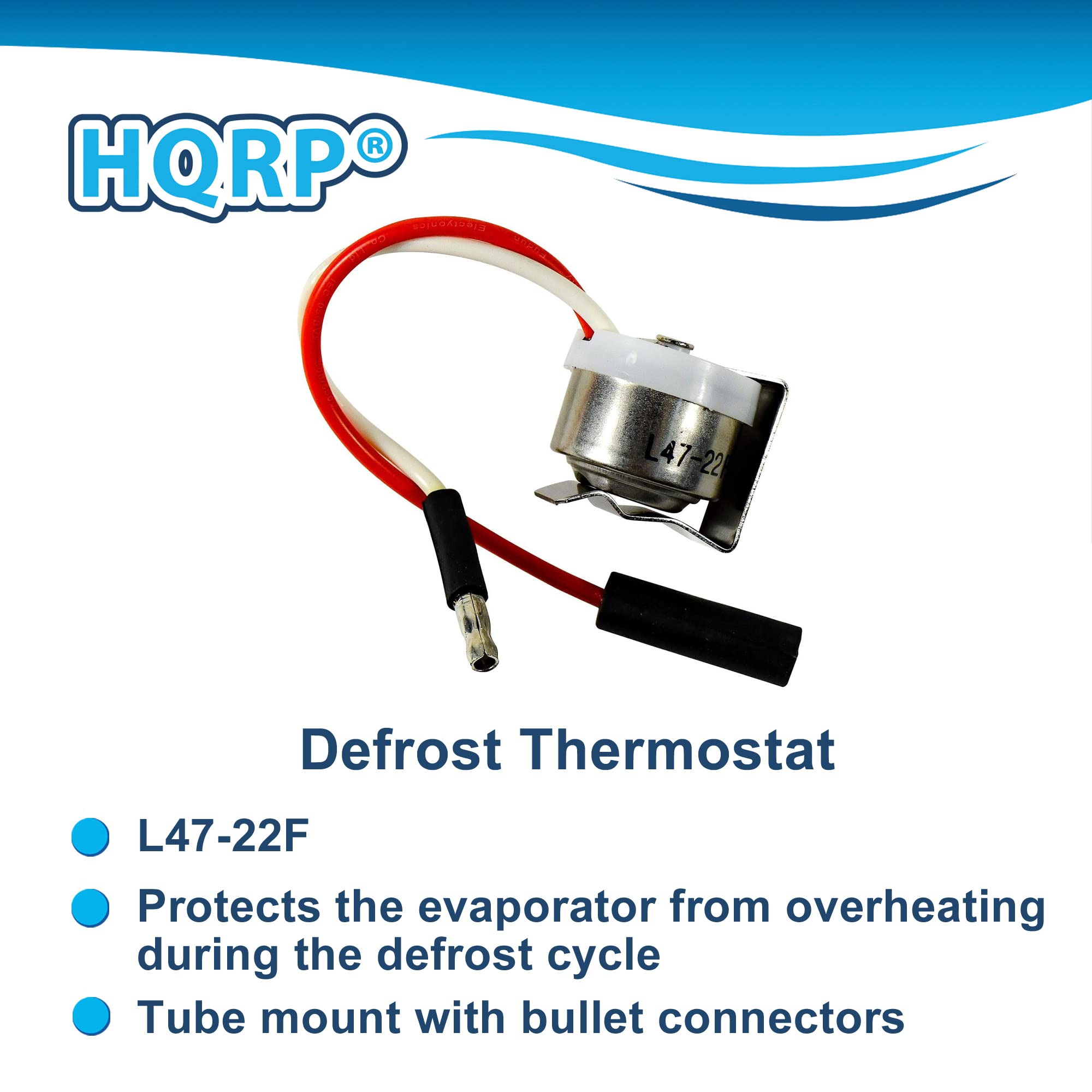 Foto 5 pulgar | Termostatos de Descongelación Hqrp Repuesto para Frigidaire 2 Piezas - Venta Internacional