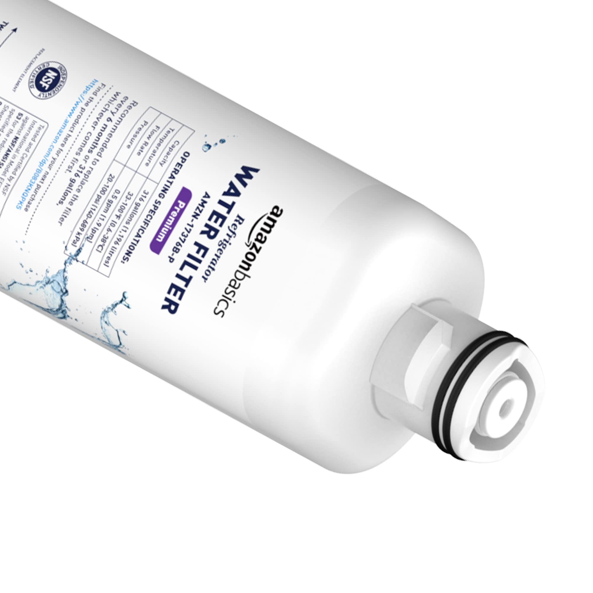 Foto 3 | Filtro De Agua Para Nevera Amazon Basics Samsung Da97-17376b - Venta Internacional.