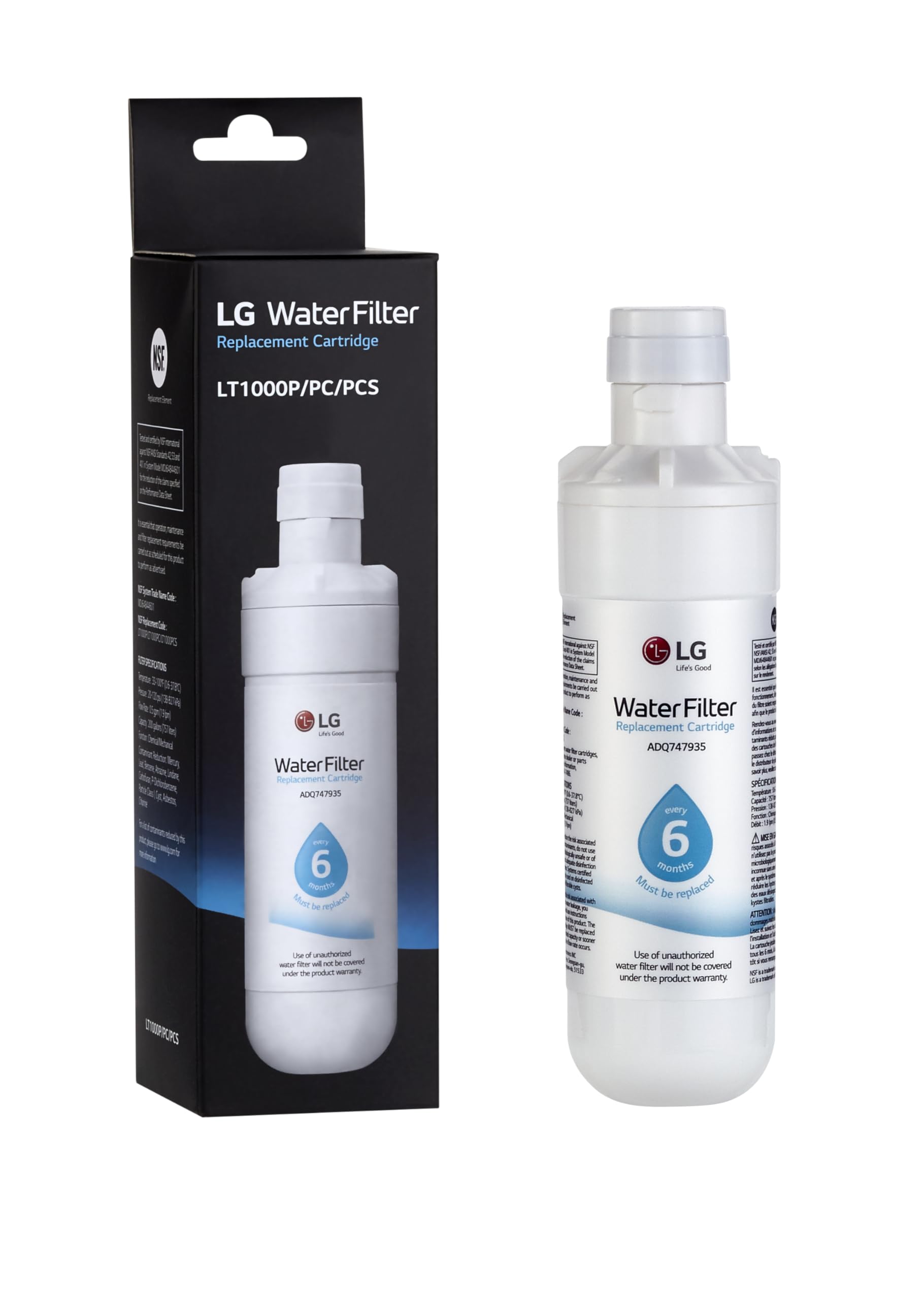 Foto 4 pulgar | Filtro de Agua para Refrigerador Lg Lt1000p 200 Galones - Venta Internacional