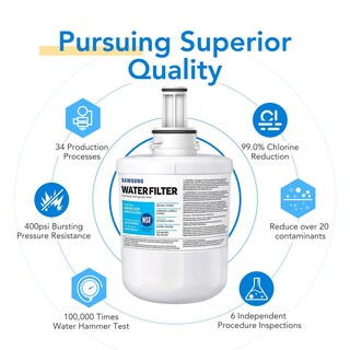 Foto 4 | Filtro de Agua para Refrigerador Samsung Da29-00003g Hafcu1 2 Piezas - Venta Internacional