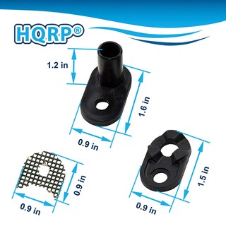 Foto 6 | Kit De Cierre De Puertas Hqrp Compatible Con El Refrigerador Whirlpool - Venta Internacional.