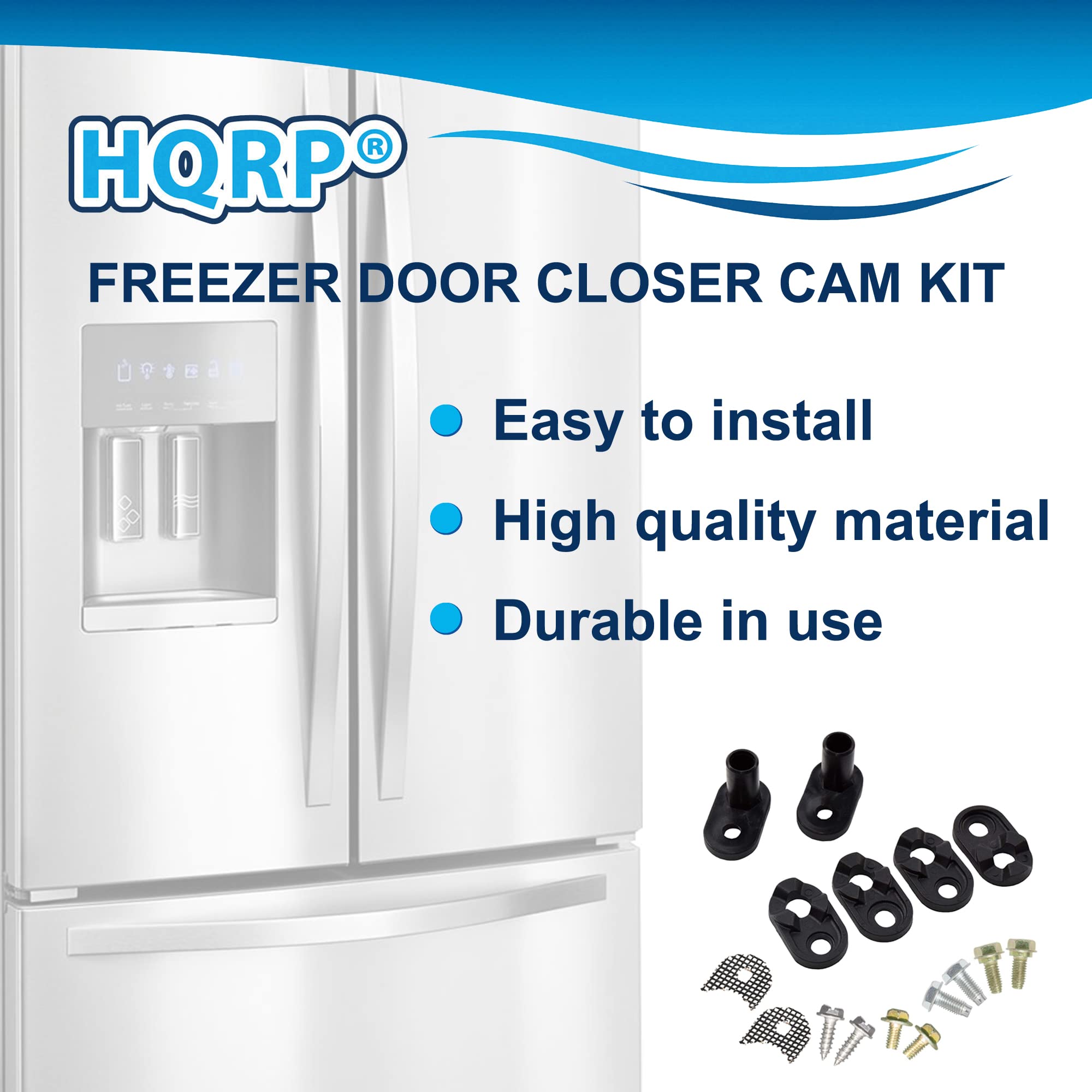 Foto 8 pulgar | Kit De Cierre De Puertas Hqrp Compatible Con El Refrigerador Whirlpool - Venta Internacional.