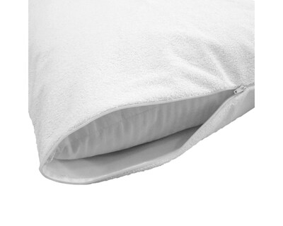 Foto 2 | 2 Protectores De Almohada Impermeables Microplush Estándar