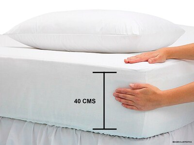 Foto 3 | Juego de Sábanas Dormireal Matrimonial Microfibra color Arena