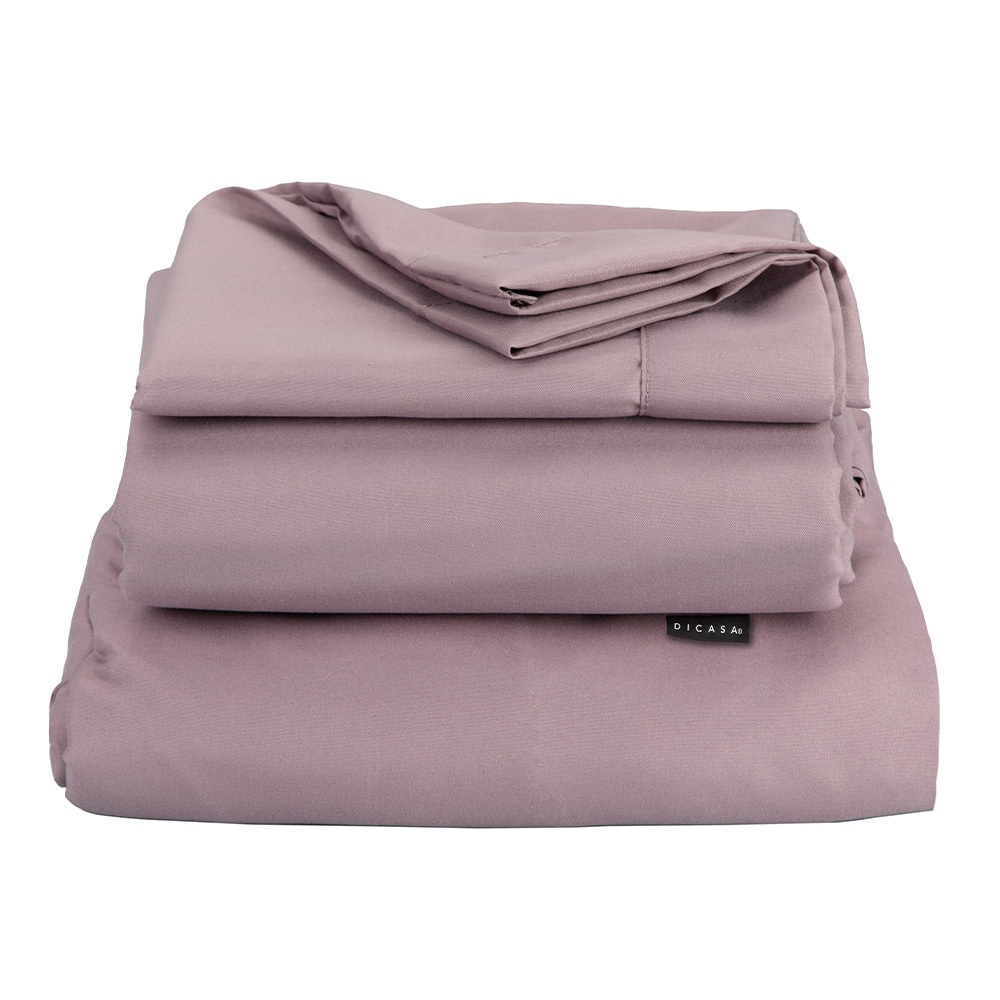 Juego de Sábanas Dicasa Softy color Púrpura Matrimonial 4 Piezas $637