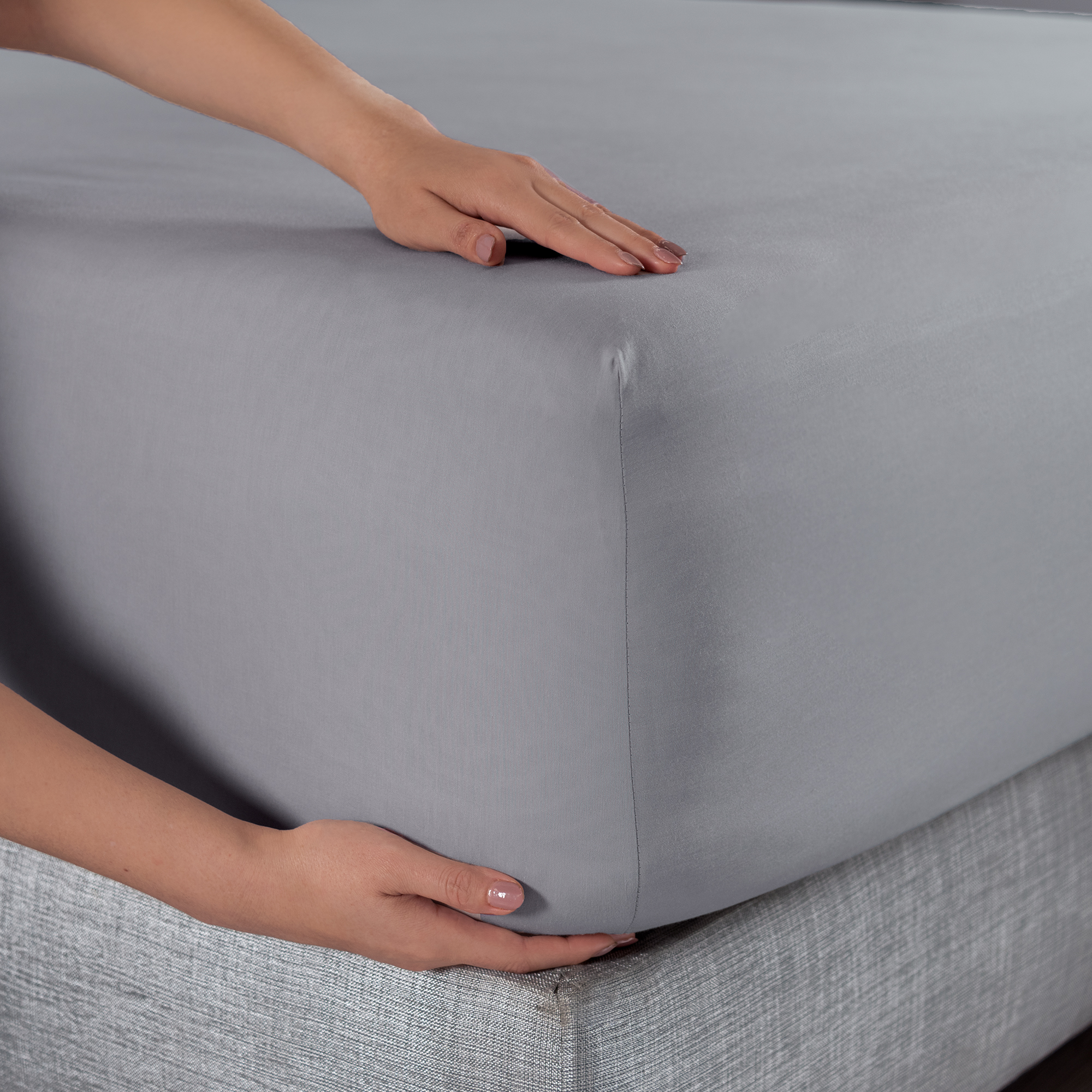 Foto 3 | Sábanas Cabos Vianney Mat Neutral Color Gris