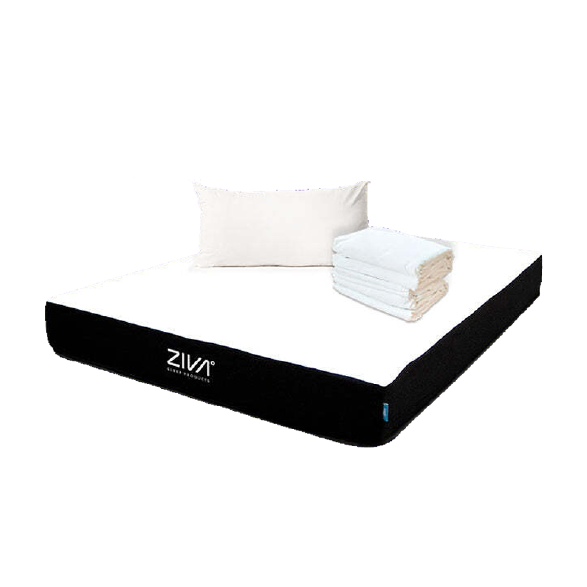 Colchón Queen Size Ziva Sleep Products con Almohada y Sábana