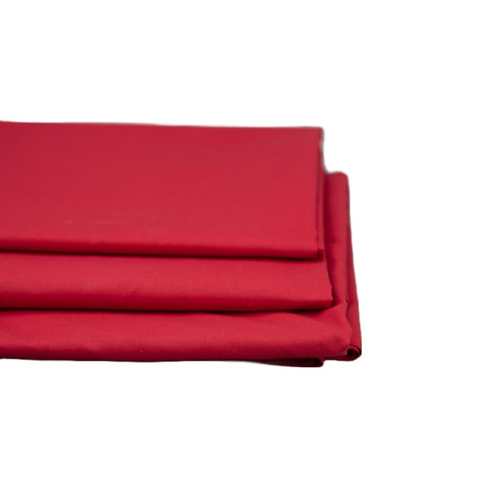 Foto 4 pulgar | Juego de Sábanas ALMODA 70000353 color Rojo con Fundas para Almohada 4 PZAS