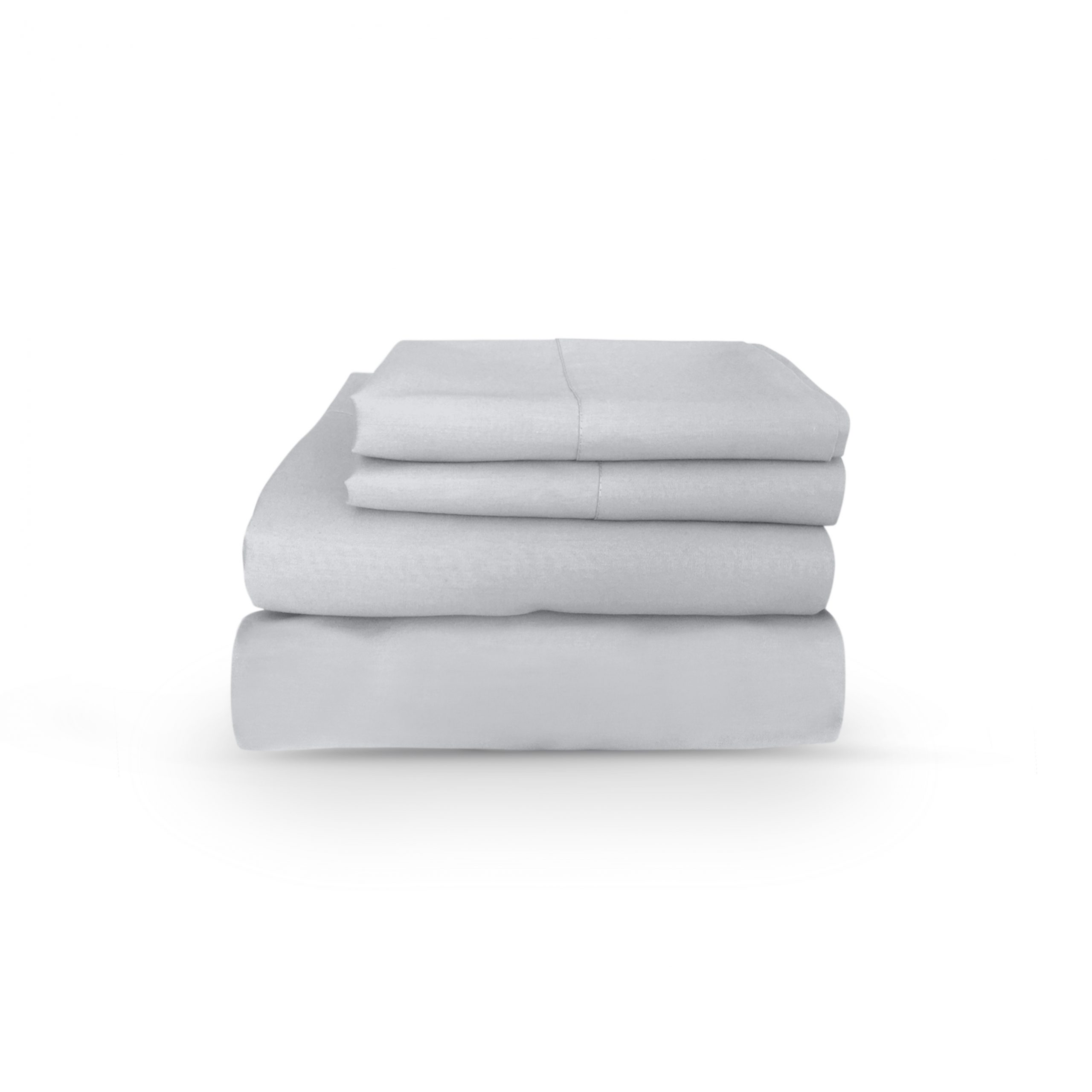 Juego de Sábanas Nube Microfibra Stefano Zanni Home color Gris Queen Size