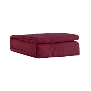 Foto 1 | Juego de Sábanas Rebeca Premium Luxury King Size color Tinto